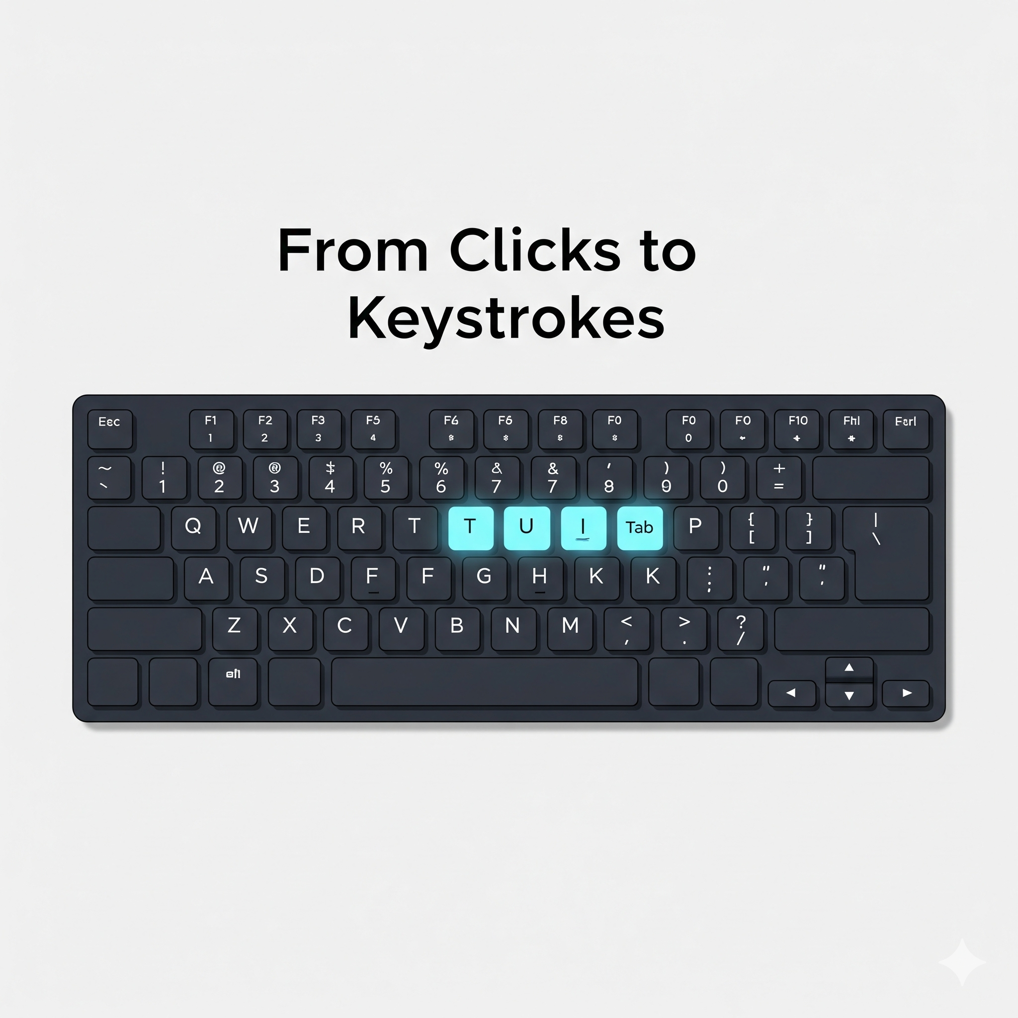 Keyboard shortcuts and custom go links speed up browsing